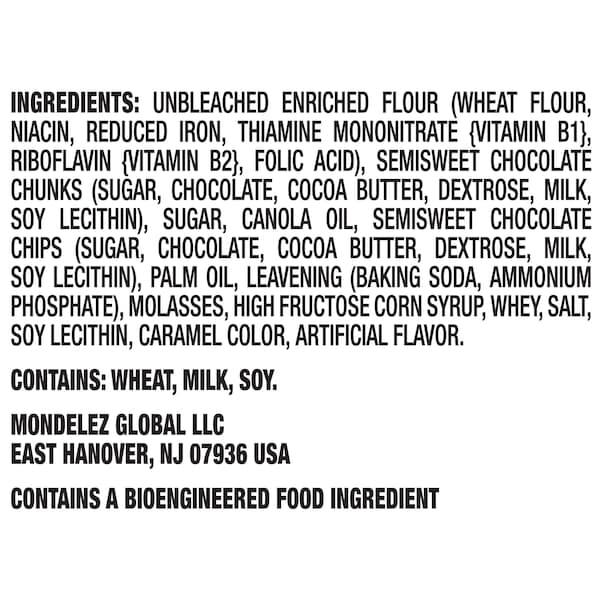 Chips Ahoy! Nabisco Chips Ahoy Chunky Chocolate Chip Cookies 11.75 oz., PK12 03221 - main